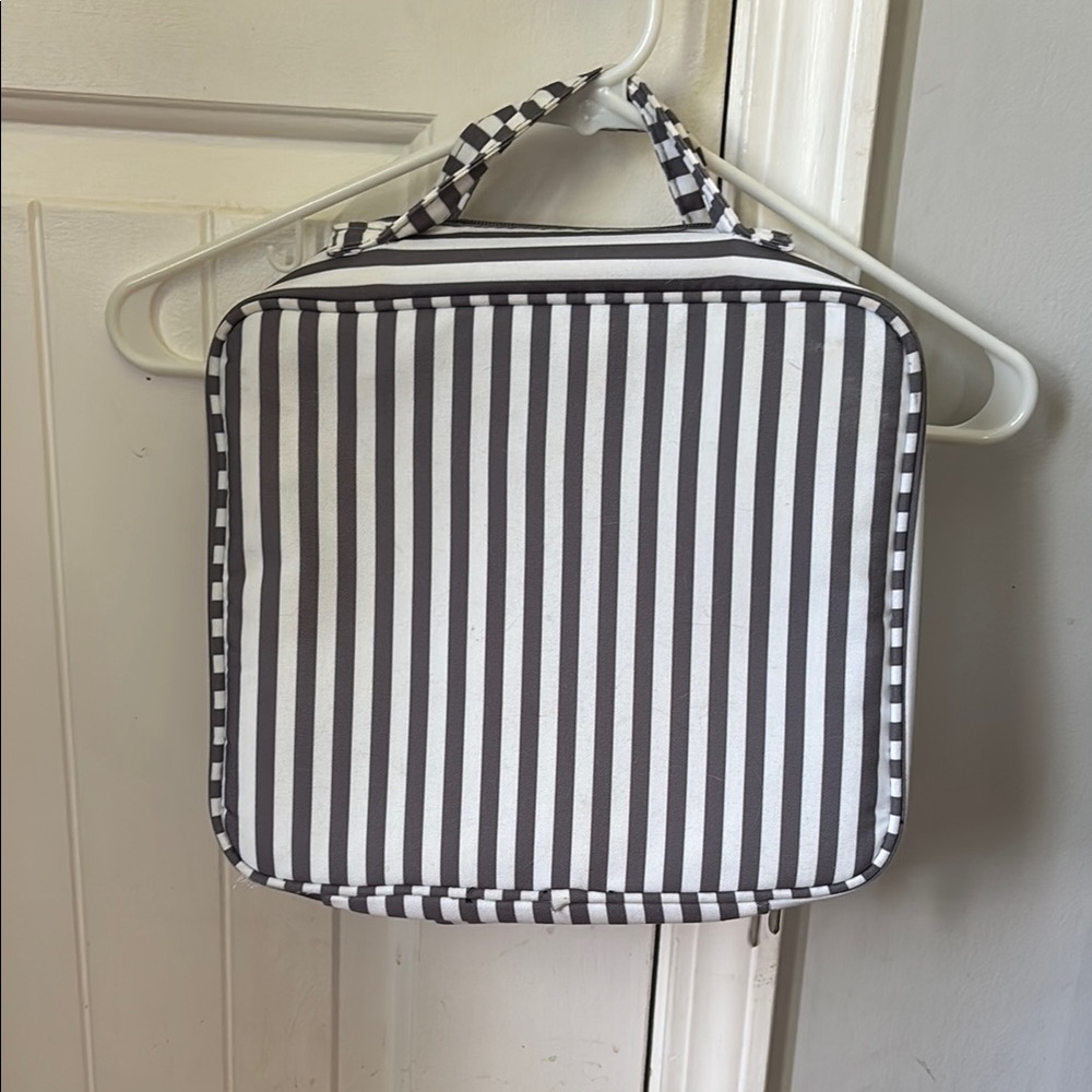 Black and White Striped Tote Bag